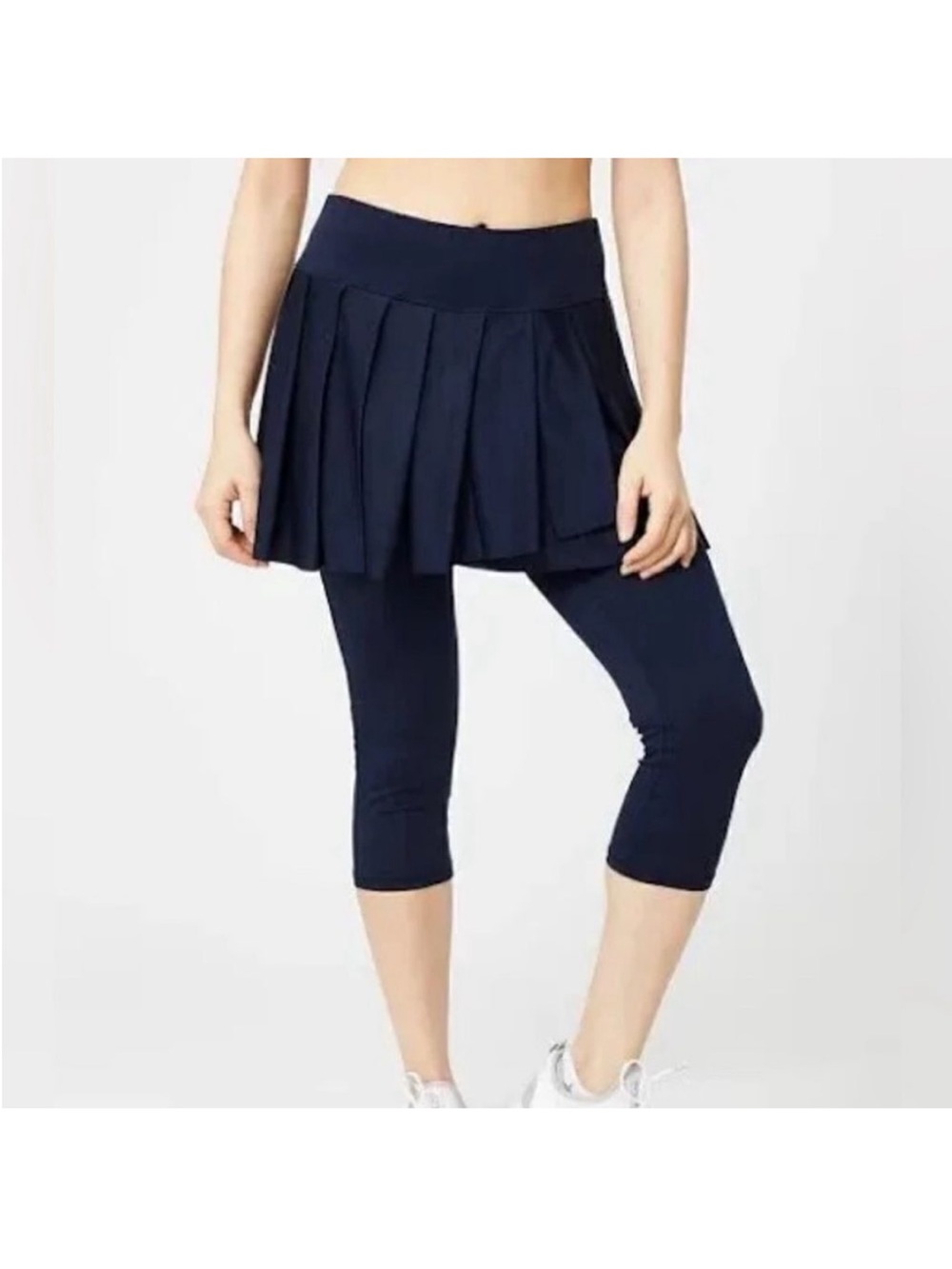 Jofit Black Golf - Skirted Capri Tights L NWT